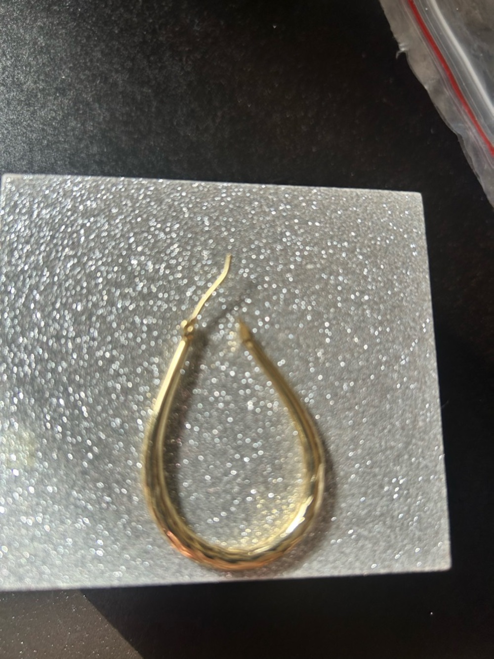 Gold Plated Twisted Hoop Earrings - Women Jewelry - Picture 5 of 6